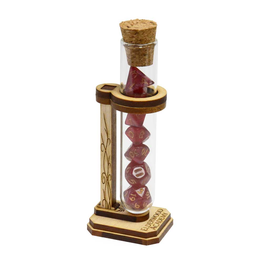 You could win a beautiful hex chest from <a href="/ElderwoodBoxes/">Elderwood Academy 🎲📚</a> or one of their new mini dice potion kits! These are perfect for dice goblins looking for a cute way to store your collection.