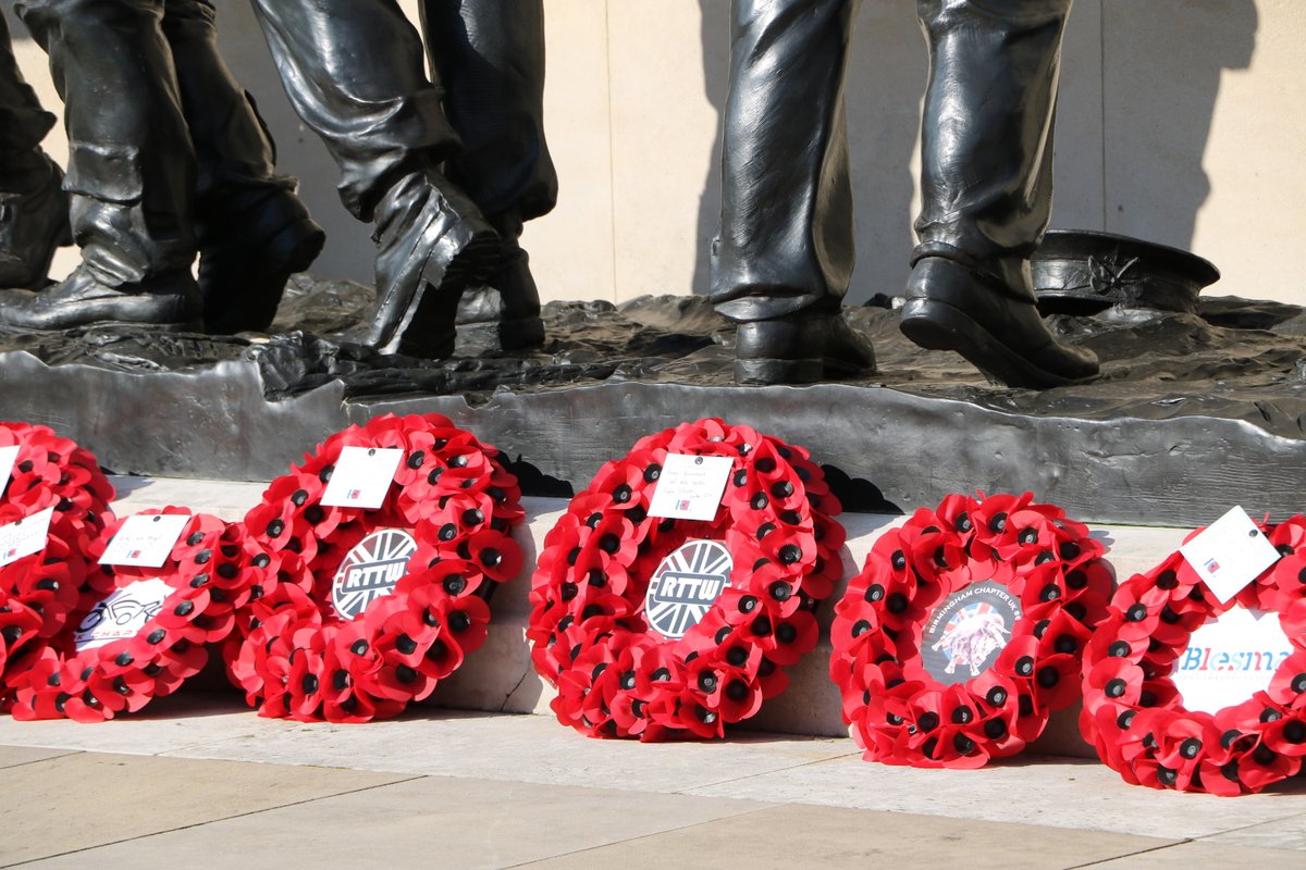 Thank you so much to every single ‘Waller’ that came to the Arboretum today for the annual #RTTW, a unique remembrance event that honours the fallen service personnel named on the walls of the Armed Forces Memorial.