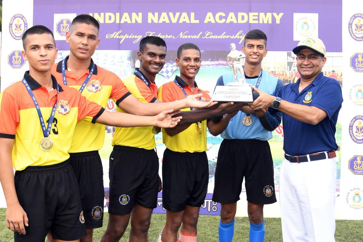 Indian Naval Academy tweet media