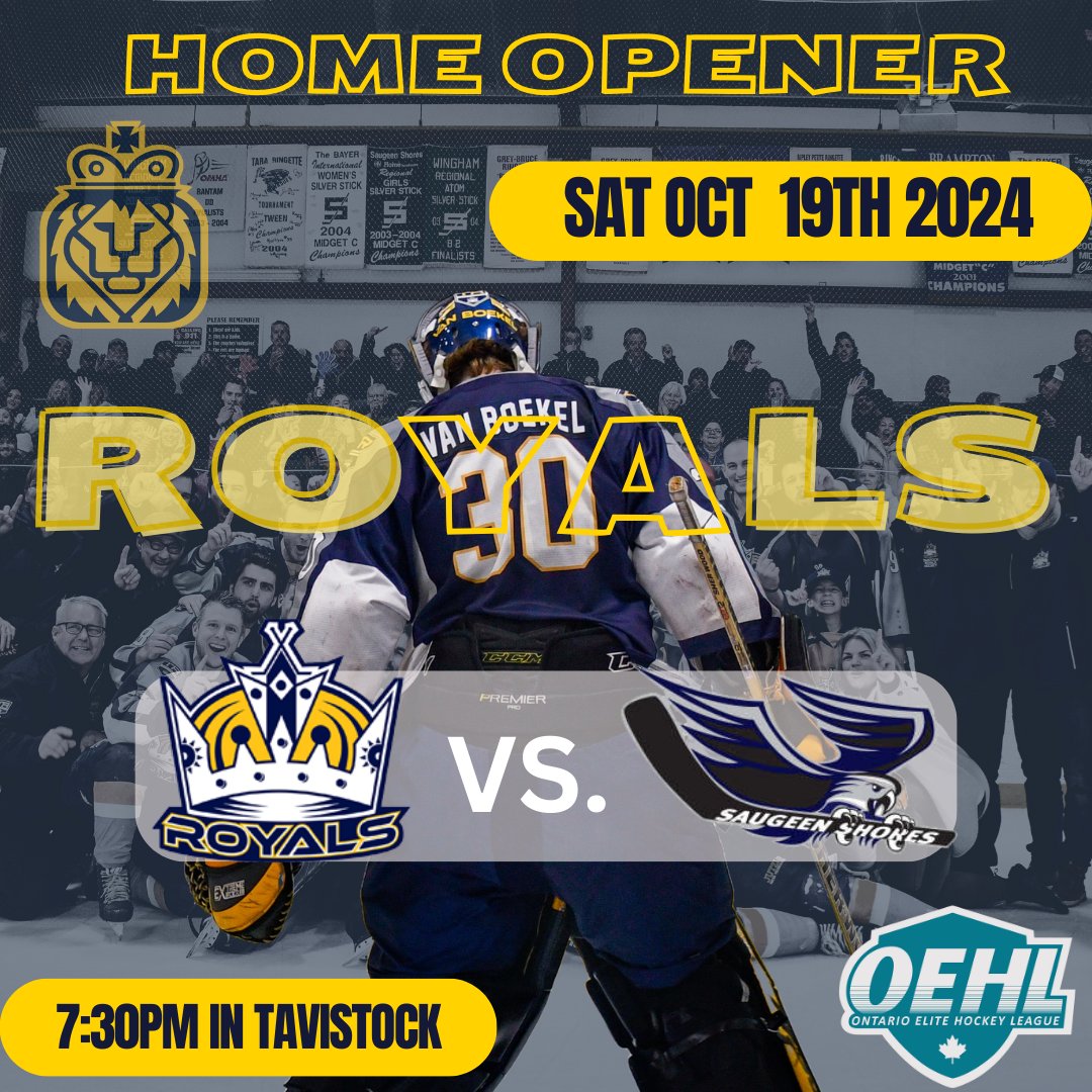 2024-2025 Home Opener October 19th!