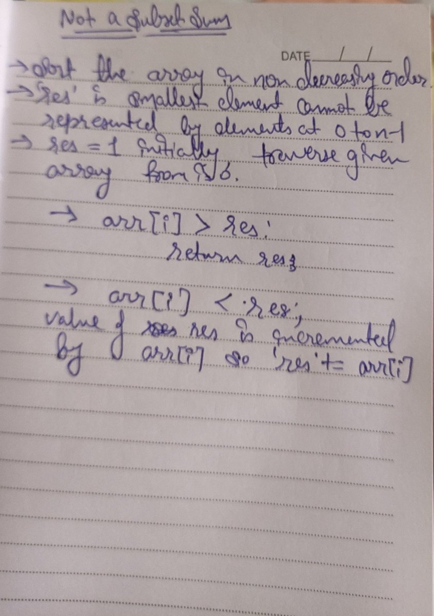 VratikZ's tweet photo. 🎯 Day 16 of POTD Challenge⚔

👉LeetCode: Permutation in Strings (Medium)
👉GFG: Not a Subset Sum (Medium)

Check out the approach for both problems 👇🏻👇🏻👇🏻👇🏻

#coding #problemsolving #leetcode #geeksforgeeks #javascript #python #programming #growth https://t.co/dqVt0MCsX2