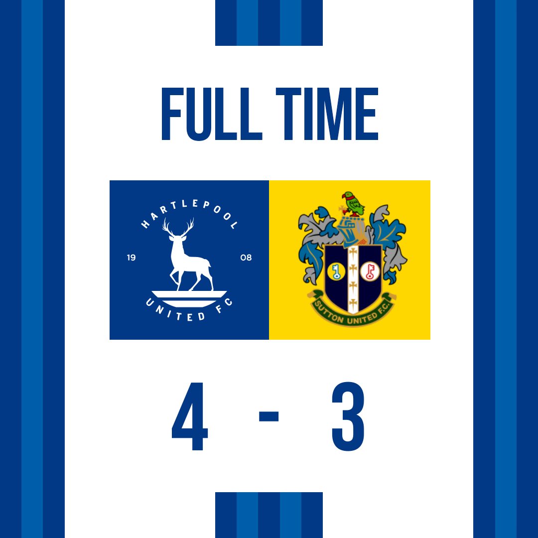 Hartlepool United FC tweet media