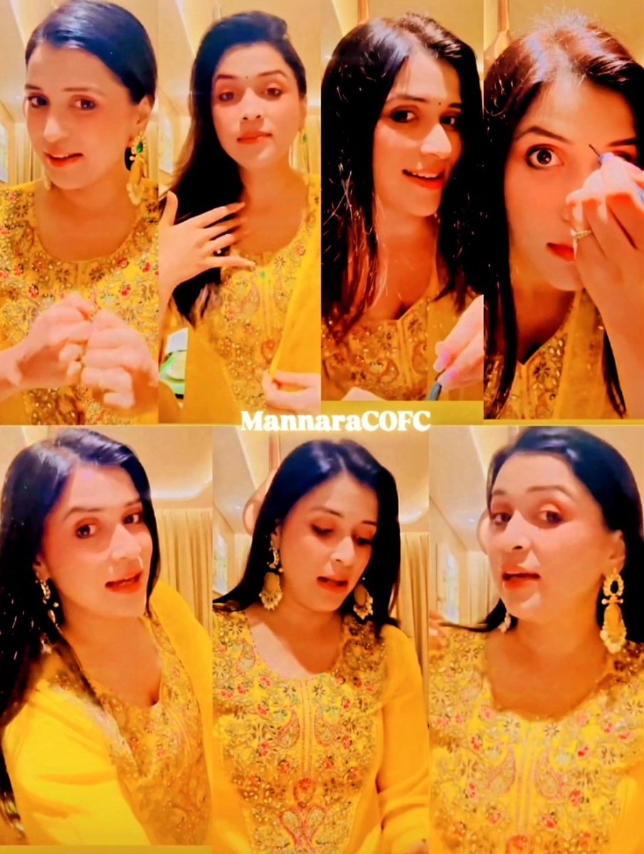 monica_tweeet's tweet photo. The glow of elegance and charm π Manna looking absolutely stunning in this traditional yellow outfit π
#MannaraChopra #BeautyInYellow #ElegantStyle @memannara https://t.co/d7dr5FS9vI