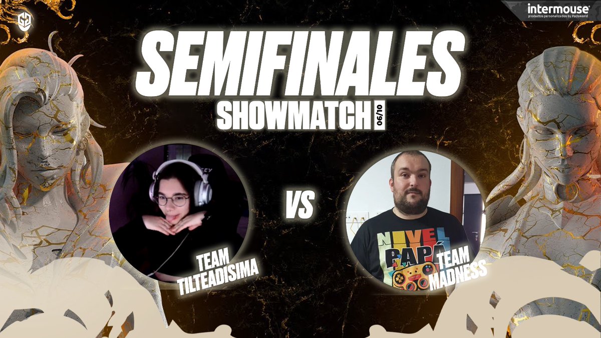 🎭 | 𝗦𝗛𝗢𝗪𝗧𝗜𝗠𝗘

🏆 Torneo Gmask
⏰ 18:00

 <a href="/MadnessCTVidal/">MadnessCT</a> 🆚 <a href="/tilteadisimaa/">lia ♱</a> 🔫👊

💻DIRECTOS

twitch.tv/tilteadisimaa

twitch.tv/madnessct

Ven a apoyar a tu team ! 🤜🤛