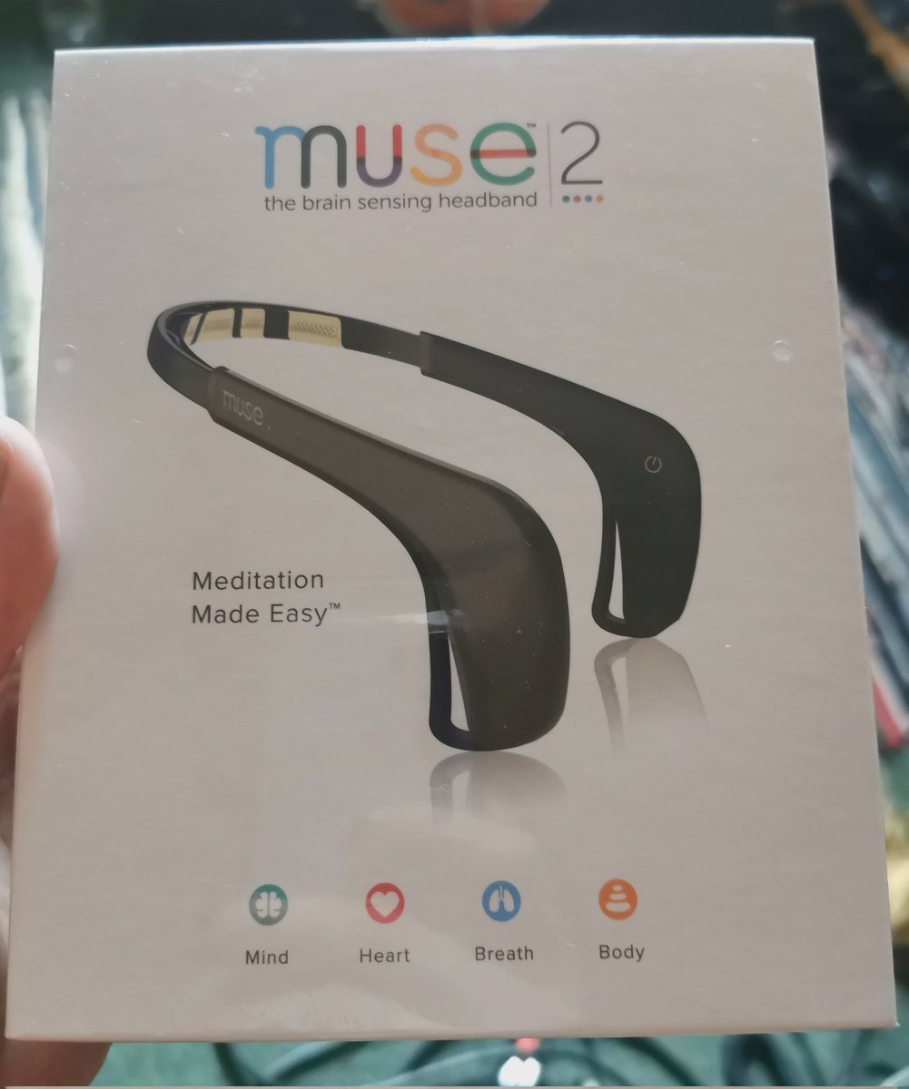 My 3rd Brain-computer interface just arrived, the muse 2!
Can't wait to see how it fares against the <a href="/emotiv/">EMOTIV</a> Epoc+ in terms of resolution. #bci #biosense #biodata #EEG