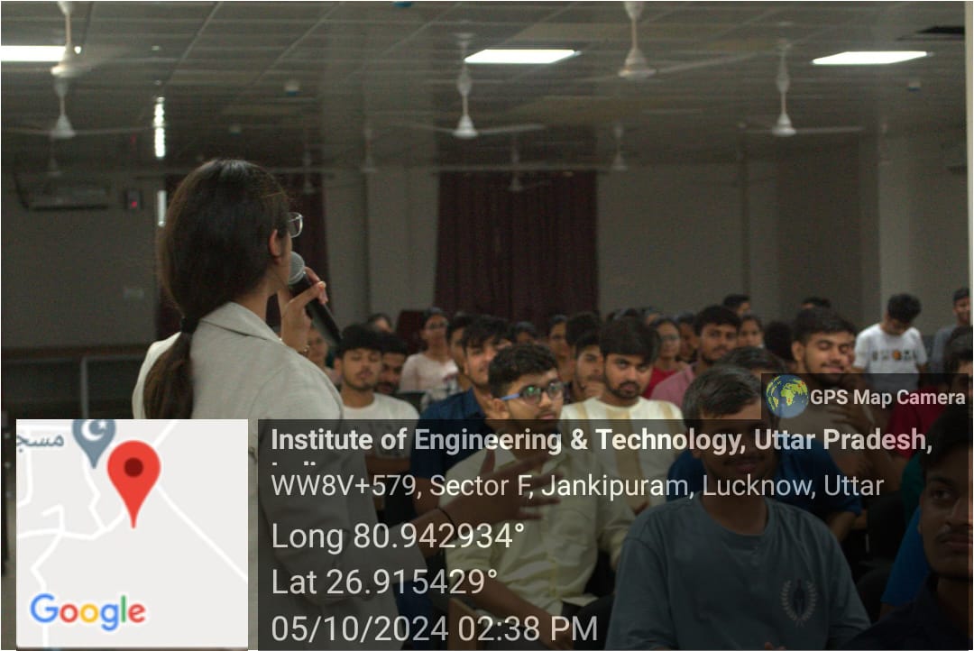 iet_lucknow's tweet photo. A heartfelt thank you to Aditi Pandey from @psycheneers  for her powerful talk on #mentalhealth, organized by Whiteboard &amp; WEC. Her insights on resilience, stress management, and self-care inspired us all. https://t.co/zgNnTZQ2we