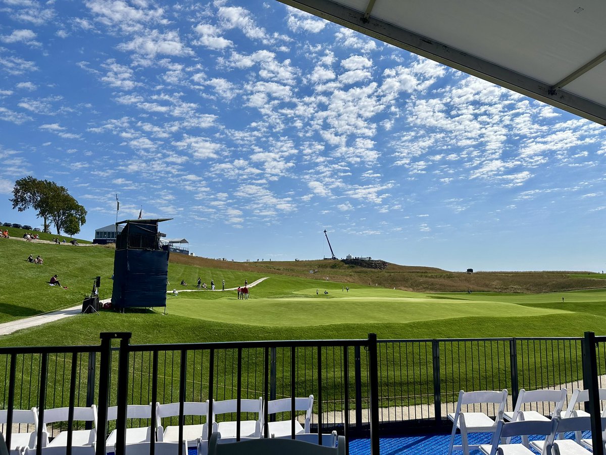 Beautiful day <a href="/KornFerryTour/">Korn Ferry Tour</a> Championship in French Lick! <a href="/FrenchLickGolf/">Golf@FrenchLick</a> well done!