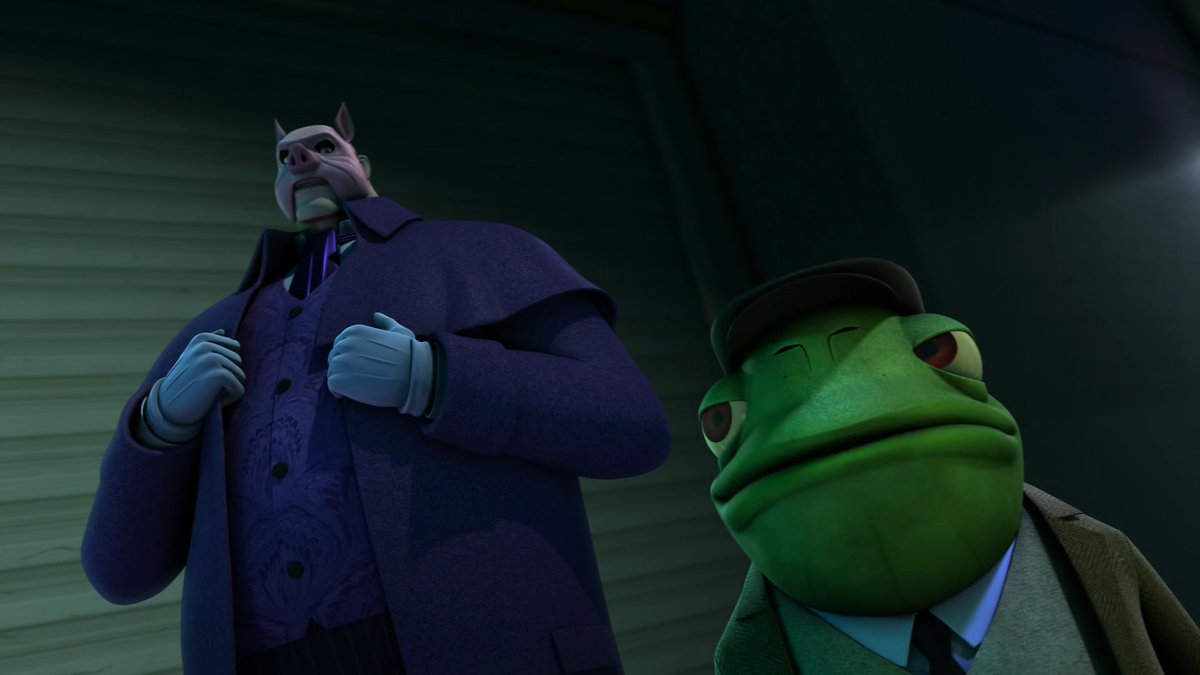 worldsfinest's tweet photo. The Beware The Batman episode "Instinct" debuted on this day (Oct. 5) in 2013. Another solid episode, Professor Pyg and Mr. Toad return with plans to wipe out Gotham City's elite couture culture by killing every last artist during Gotham's Fashion Week. #Batman #BewareTheBatman https://t.co/qCawx6YYfN