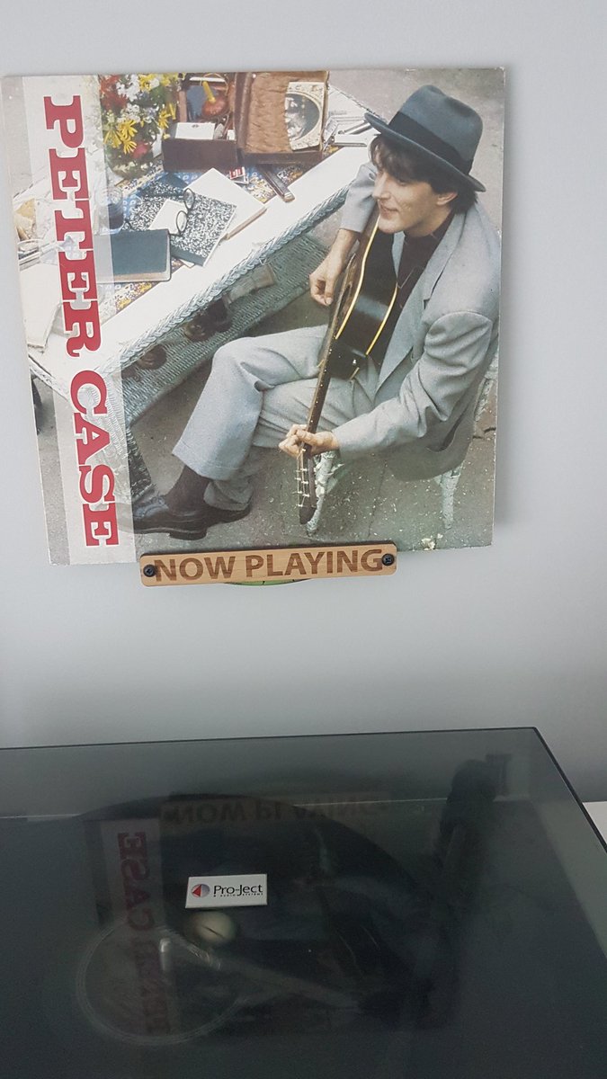 #NowPlaying @ThePeterCase 
Not my normal thing but a real soft spot for this LP . Peter, of course, was former member of The Nerves ( who did the orig of Hanging on the Telephone) &amp; Plimsols. Great country rock n roll. @Philak282 <a href="/filthythanks/">00</a> <a href="/AffrenchFfrench/">Andrew Ffrench</a> @EdHodgson
