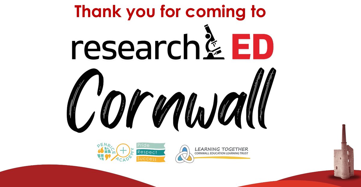 researchED Cornwall (@red_cornwall24) on Twitter photo We are done!
That’s it for ResearchED Cornwall, until next time.
Thank you to all our incredible speakers, all those who attended, the team who supported and planned the day and the awesome student leaders from <a href="/PenriceAcademy/">Penrice Academy</a>.
See you all again soon!! We are done!
That’s it for ResearchED Cornwall, until next time.
Thank you to all our incredible speakers, all those who attended, the team who supported and planned the day and the awesome student leaders from <a href="/PenriceAcademy/">Penrice Academy</a>.
See you all again soon!!