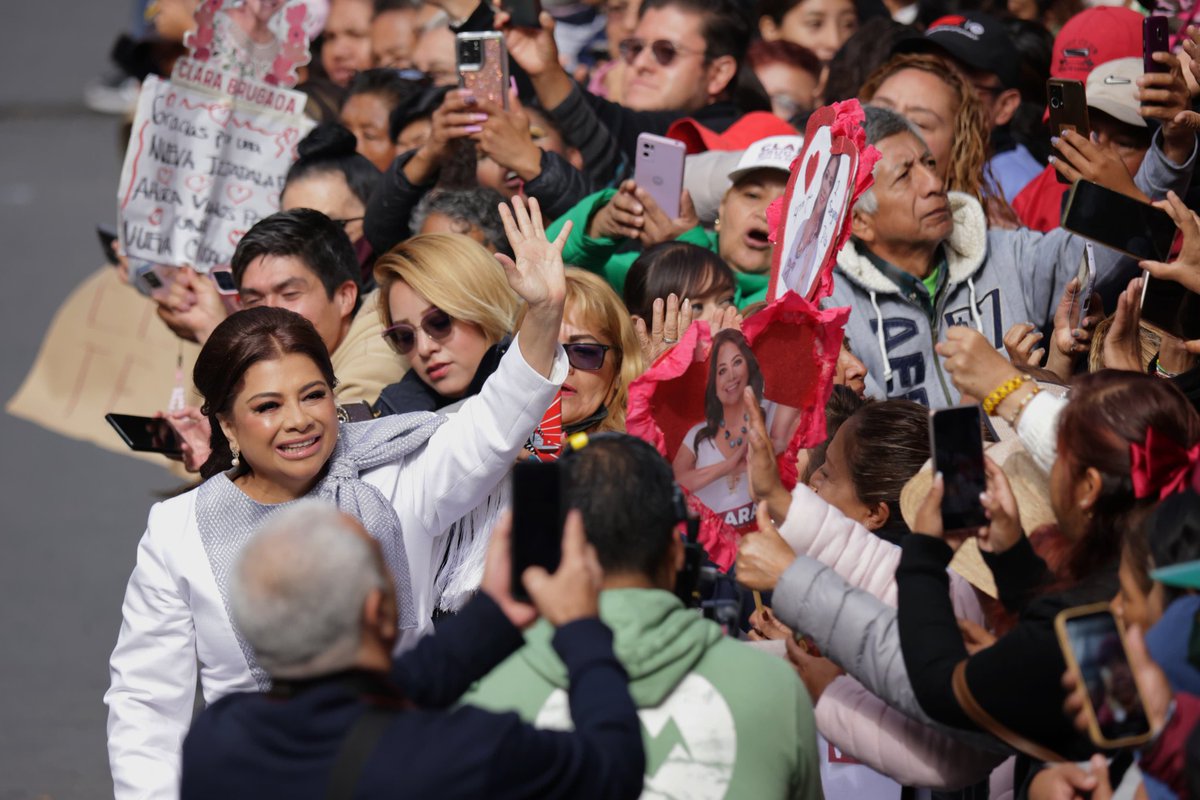 Clara Brugada Molina tweet media