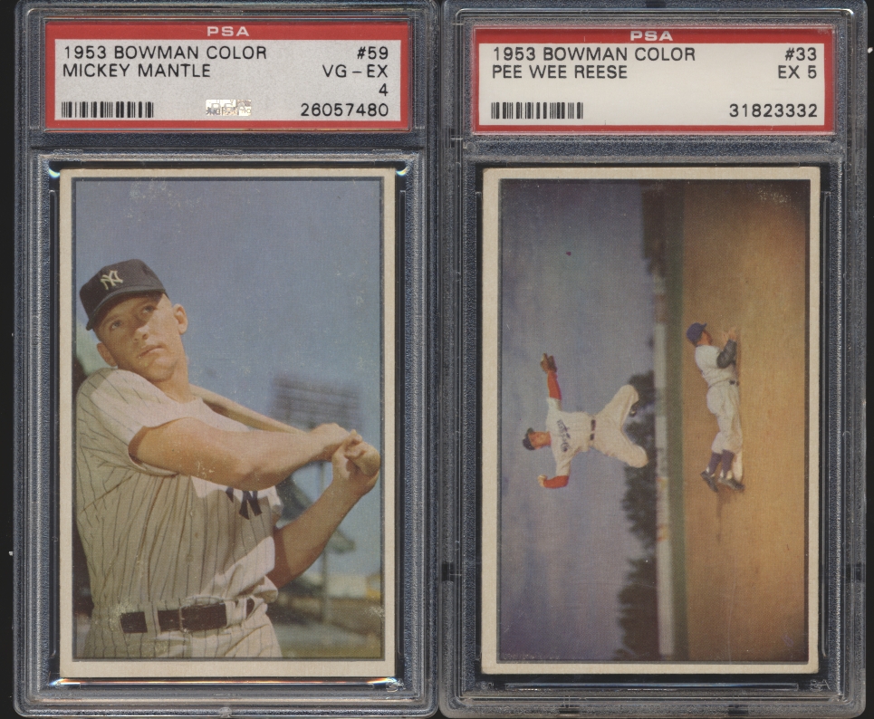 BurlsSports's tweet photo. Want to win a free spot in the '53 Bowman set break? I'm giving 1 away! To enter for a chance to win, 1) follow, 2) repost, and 3) reply, letting me know which 1950s Bowman set is your favorite! Broadcast Monday @ 9 PM CT #thehobby https://t.co/QgFRemYQHn https://t.co/OiFkwoyE47