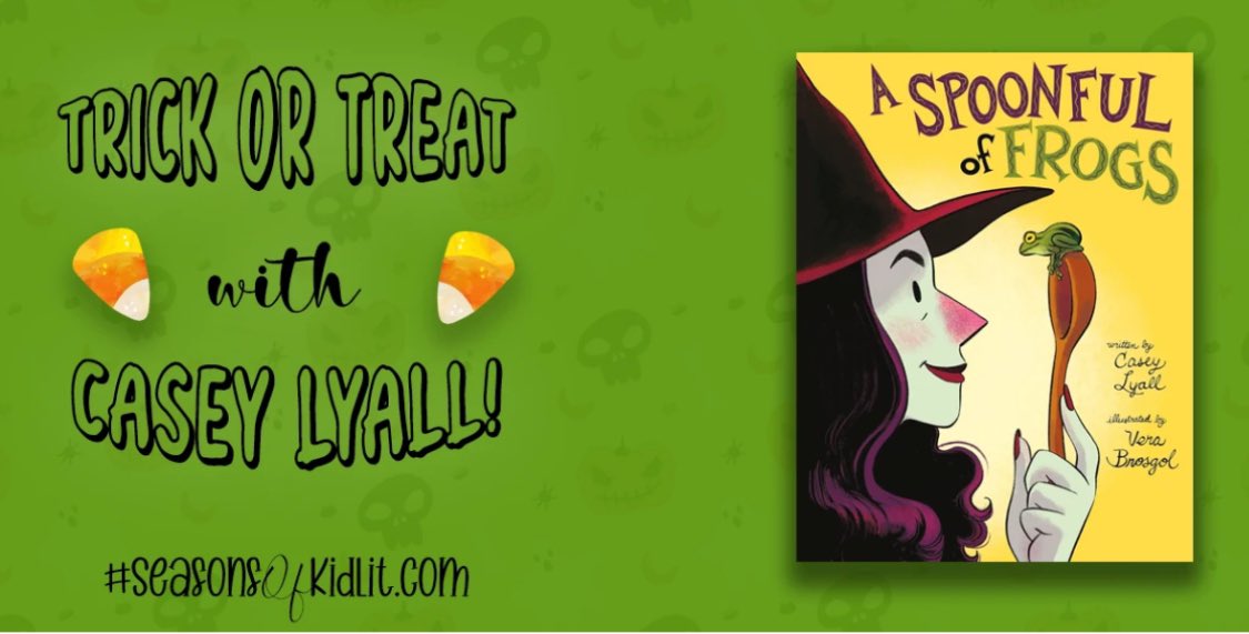 AuthorHMacht's tweet photo. Witches, & Frogs, & Cooking shows? Count us in! 🩷🐸

Head on over to #SeasonsOfKidLit.com for a look at one of my fav books, A Spoonful of Frogs by @CKLyall. Check out her amazing #writing tips and enter to win her #bookgiveaway, too! 

https://t.co/XxV3ejbQGC