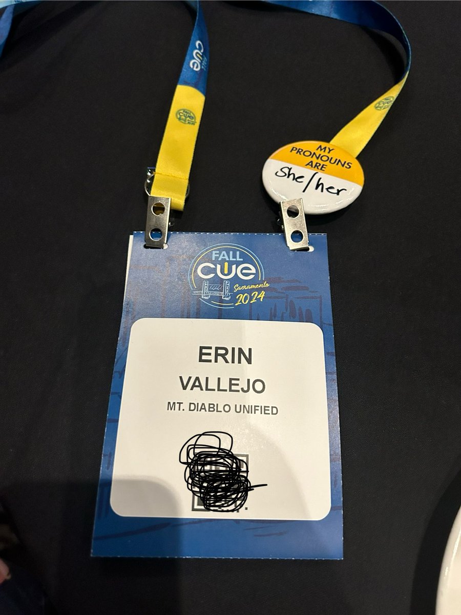 Arrived! #fallcue2024 <a href="/cueinc/">CUE</a> #cuemmunity #cuecommunity <a href="/ebcue/">East Bay CUE</a> <a href="/mdusdedtech/">MDUSDEdTech</a>