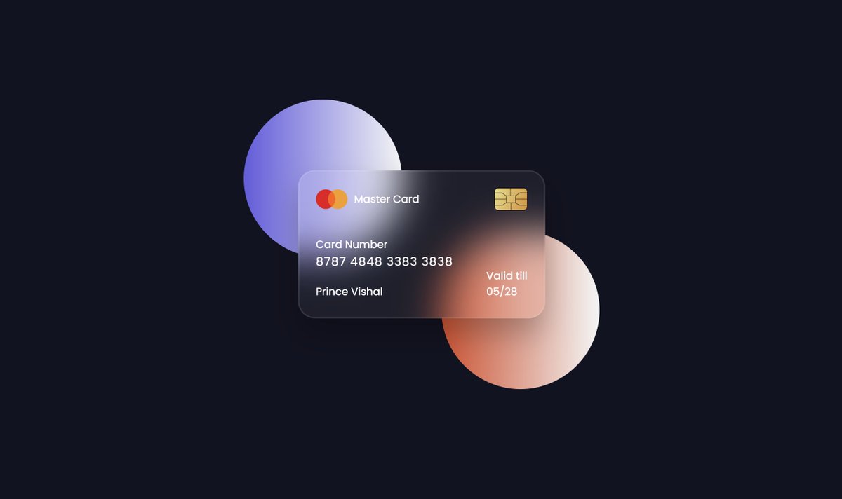 vishaldevelopr's tweet image. Build a Credit Card UI with HTML & CSS | Step-by-Step Tutorial
Link : lnkd.in/grRYgh45
#htmlcsswebsite #htmlcss #HTML #css #coding #programming #webdevtutorial