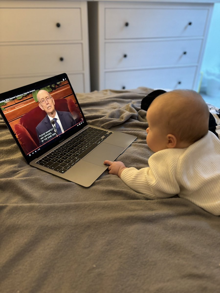 WilkoszKarol's tweet photo. It is never too early to start watching🙂#ldsconference #generalconference https://t.co/qi8Vdpkf71