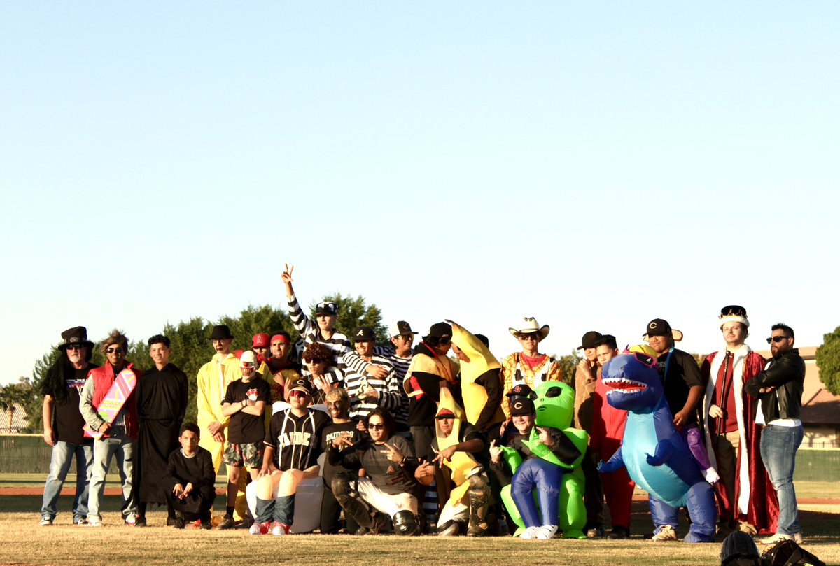 October  30
The 2nd annual Cibola Baseball Halloween inter-squad game! 
#LetsGo  🎃 👻