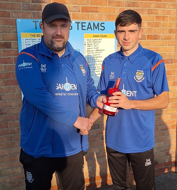 bevtownfc's tweet photo. PotM 🦫 |

Today’s player of the match, as presented by James Bennett, is Adam Stockhill on his full debut for the club https://t.co/2rkGNLtgEL