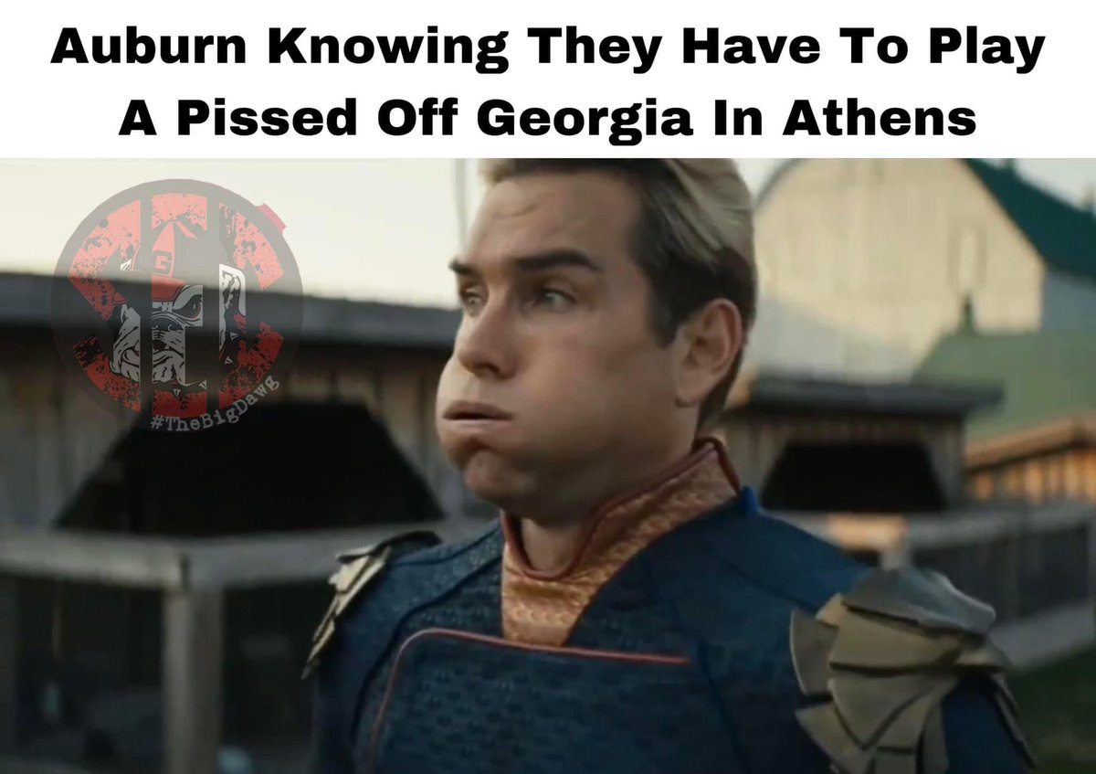 I feel bad for auburn because the Dawgs are pissed!! -#GoDawgs