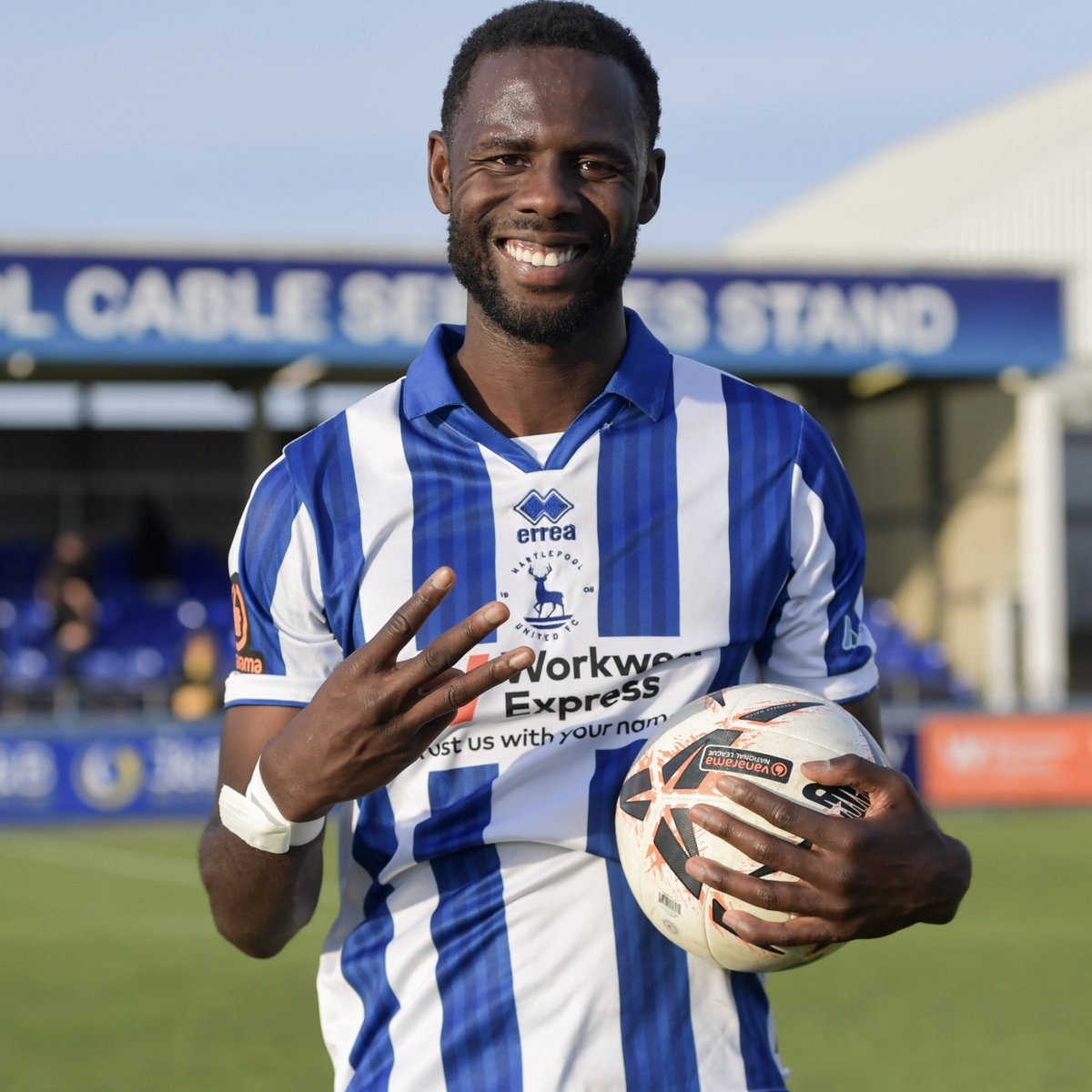 The smile says it all. 

Congrats, <a href="/ManiD10/">Emmanuel Dieseruvwe</a>! 🎩