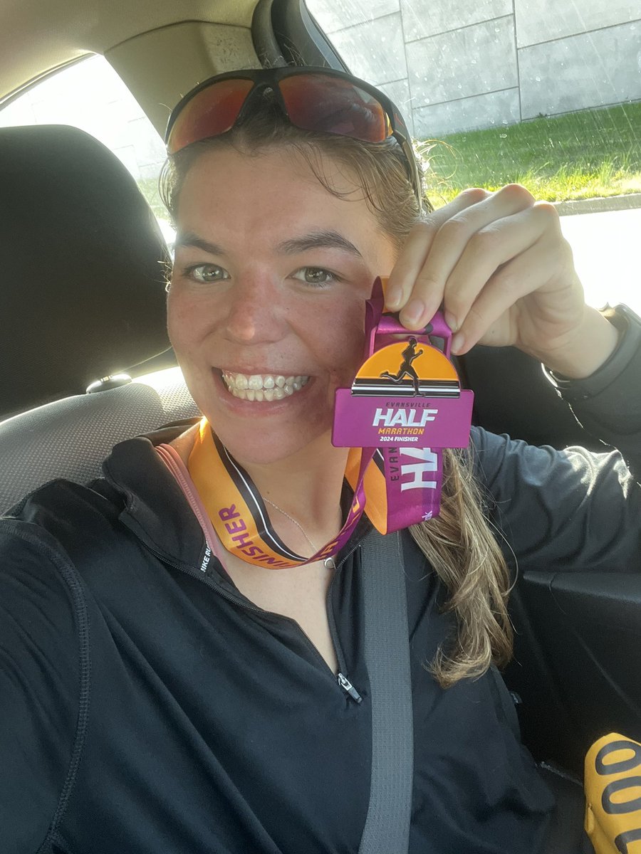 I just ran 13.1 miles… 
what!?