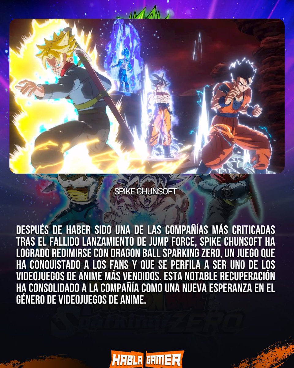 #dragonball
✅ ¿Se viene el mejor comeback de la historia? #JumpForce un juego donde pretendía unir todo un roster de personajes icónicos de Shonen Jump pero no tuvo el éxito que ameritaba.