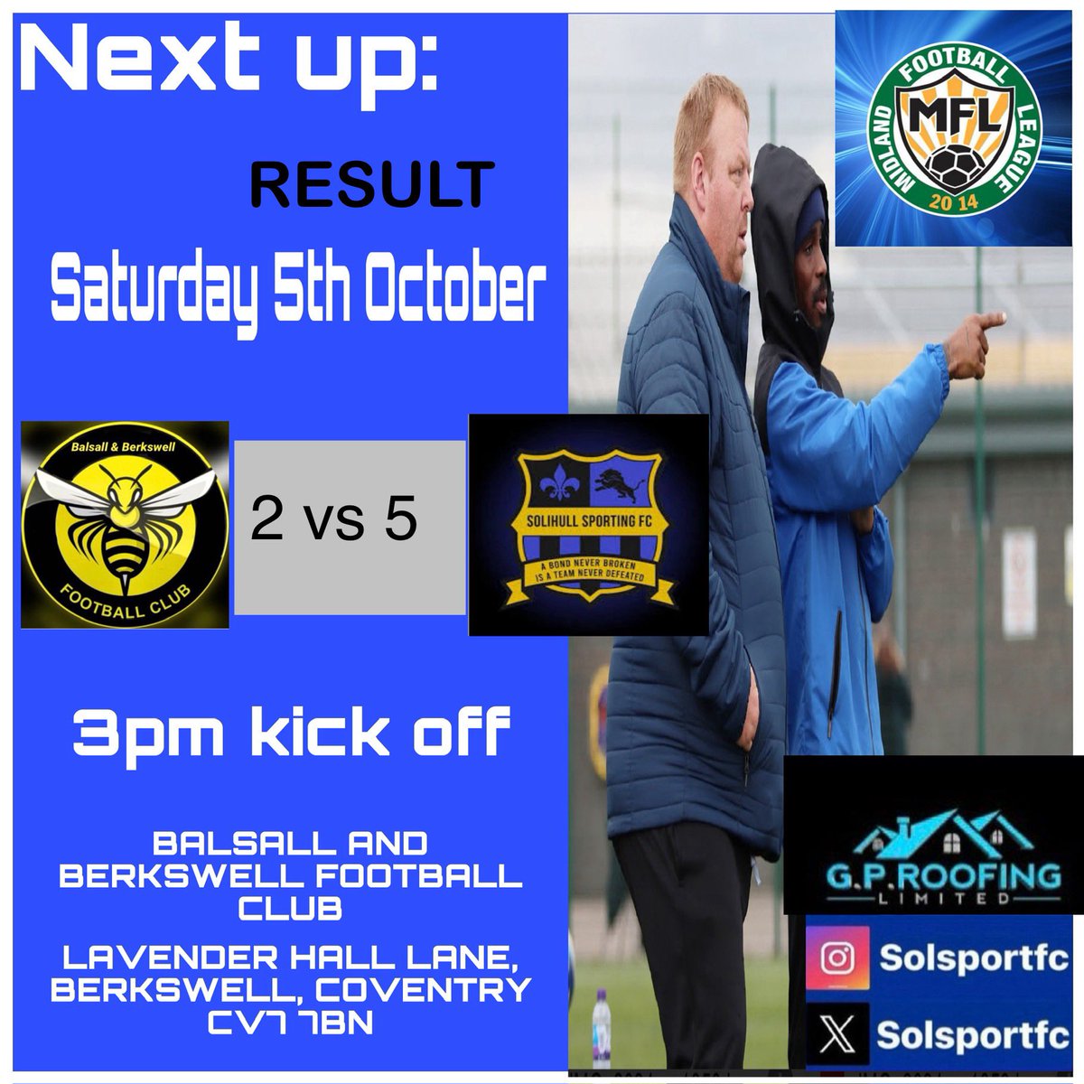 FT RESULT: We pick up a much deserved win on the road . 

Goals 

<a href="/GabeHMusic/">Gabriel Harding</a>  x 3
Jack Badger
<a href="/BignellBailey/">bailey bignell</a> 

Much needed win to kick start the season 🔵🟡⚽️