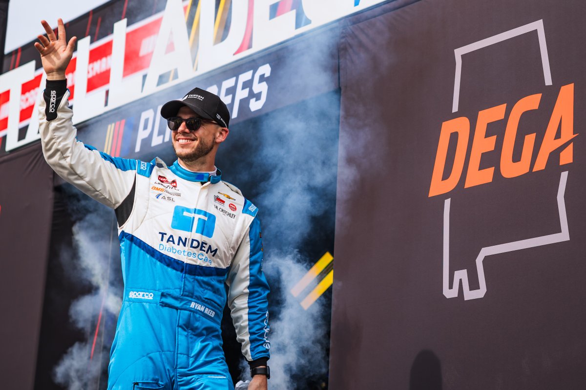 BMR_NASCAR's tweet photo. .@driverRyanReed made the most of his @NASCAR_Trucks return with a seventh-place finish yesterday at @TALLADEGA.

No. 91 team Talladega recap ➡️ https://t.co/pq8ooqtXL2

#NASCAR https://t.co/8jh5pspK2O