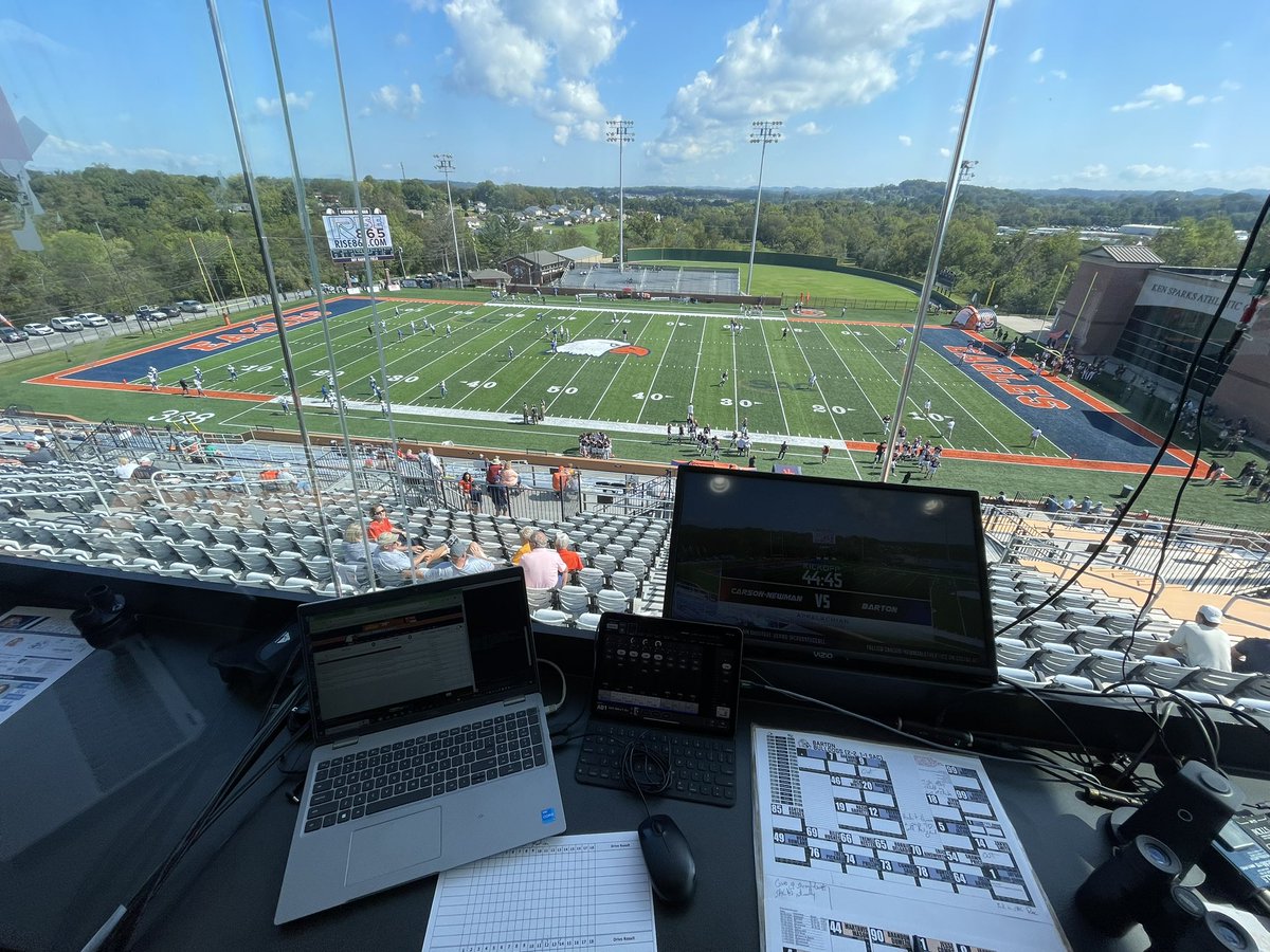 Adam Cavalier (@cavonthecall) on Twitter photo Top-25 <a href="/cnfootball/">Carson-Newman Football</a> po is back on the banks of Mossy Creek. 
Kickoff at 1 p.m. on the #ESN with <a href="/MikeT_CNFB/">Coach Mike Turner</a>, <a href="/LeanndaCavalier/">Leannda Cavalier</a>, <a href="/Ty_Katz/">Tyler Katz</a>, and <a href="/Andrew_Rogers35/">Andrew Rogers</a> 
📻 <a href="/Joy620WRJZ/">Joy620</a> 
📱 cneagles.com/live Top-25 <a href="/cnfootball/">Carson-Newman Football</a> po is back on the banks of Mossy Creek. 
Kickoff at 1 p.m. on the #ESN with <a href="/MikeT_CNFB/">Coach Mike Turner</a>, <a href="/LeanndaCavalier/">Leannda Cavalier</a>, <a href="/Ty_Katz/">Tyler Katz</a>, and <a href="/Andrew_Rogers35/">Andrew Rogers</a> 
📻 <a href="/Joy620WRJZ/">Joy620</a> 
📱 cneagles.com/live