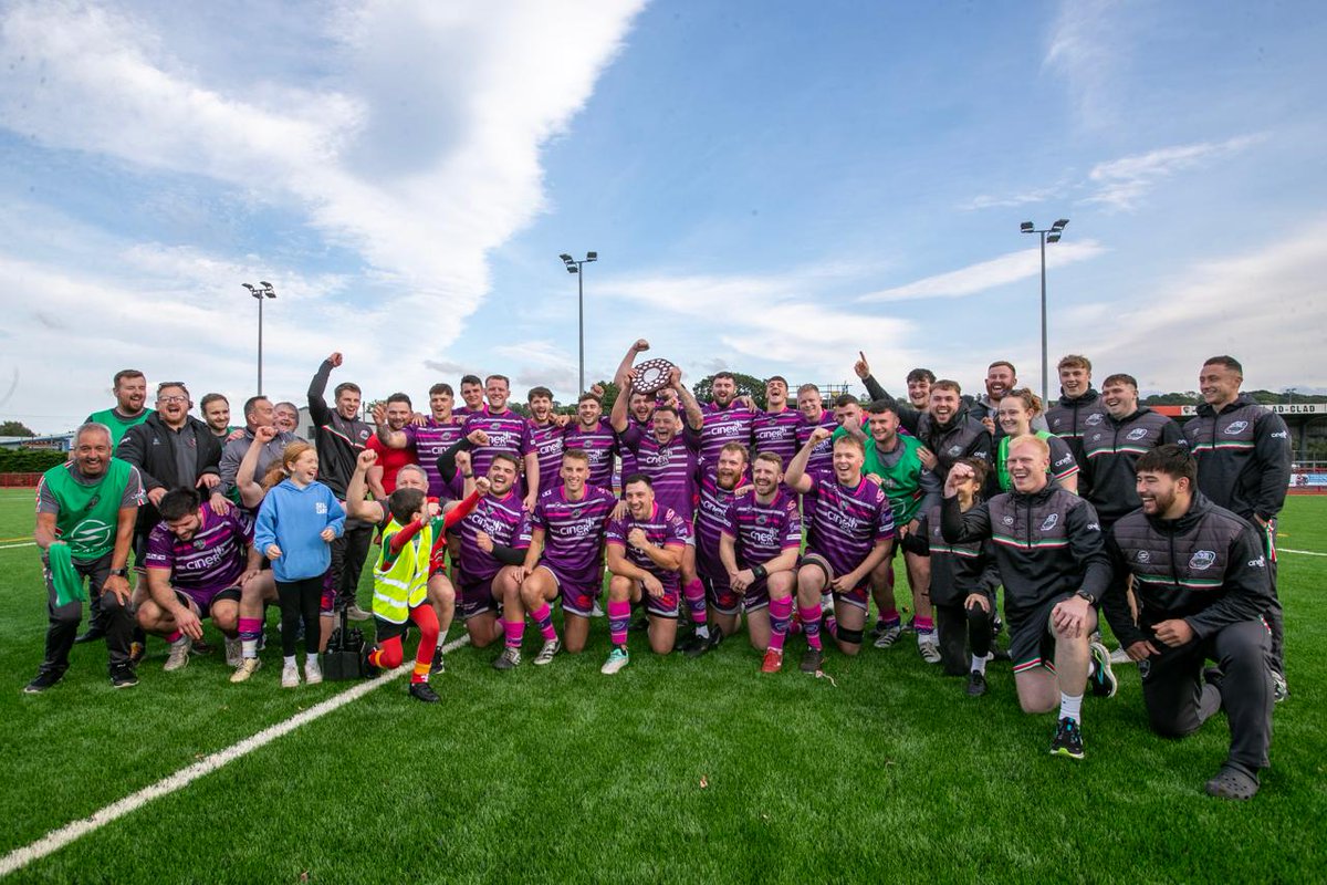 SuperRygbiCymru's tweet photo. Congratulations to @evrfc who have claimed the Super Rygbi Cymru Shield after travelling to @llandoveryrfc and coming away with a 28-31 victory 🛡️ https://t.co/cG6s09ii5u