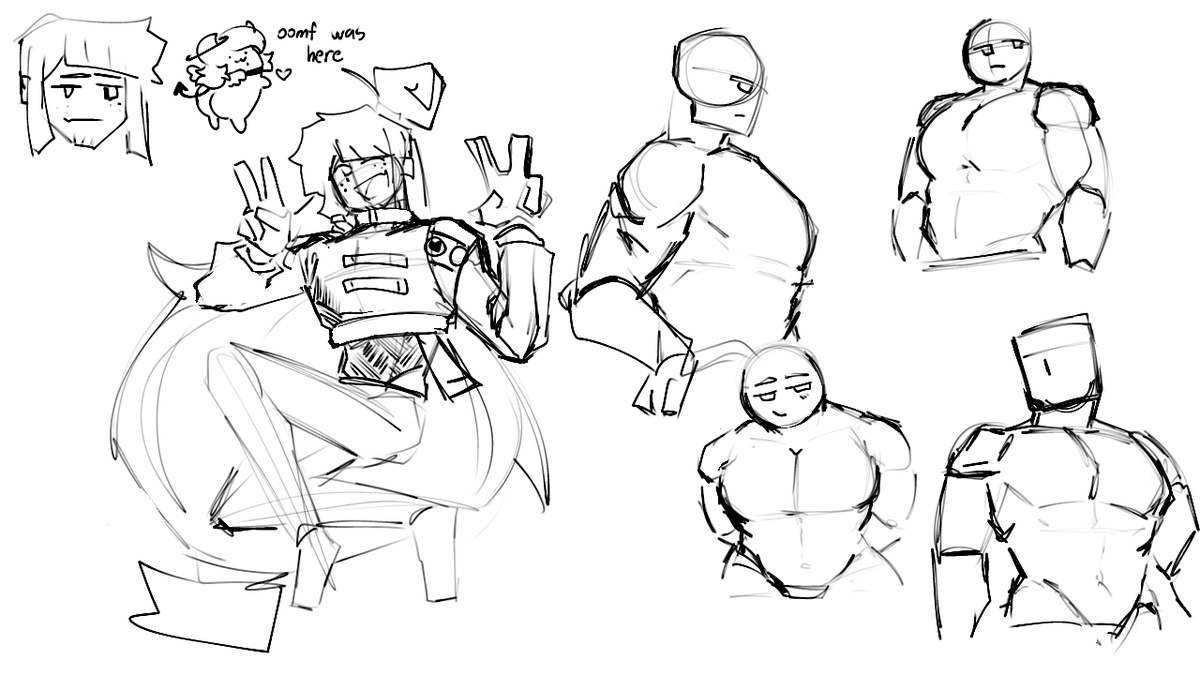SugarOvin's tweet photo. borrowed a friend's tablet on doodled on it last friday https://t.co/1GaFsv2Oew