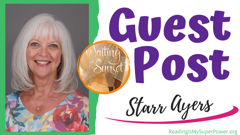 MeezCarrie's tweet photo. #giveaway "my love for our North Carolina coast, coupled with my introduction to the Kindred Spirit mailbox, proved irresistible" Author @StarrAyers2 shares the inspiration behind WAITING FOR SUNSET! https://t.co/N96eVsJTg2

#BookTwitter #bookX @mtbrookinkbooks #readingcommunity https://t.co/8MVvq9KrNZ