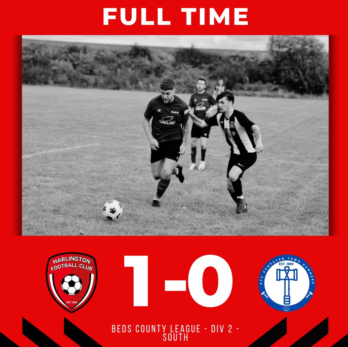 LAST MIN WINNER!! 90+4 winner from <a href="/bensmith1_/">Smithy</a> after we hit the bar 6 times! <a href="/kempstontownfc/">AFC Kempston Town Hammers ⚒️</a> defended well and we couldn’t finish our dinner, some way to win and we carry on the 100% start! #UTFT

BEN SMITH AGAIN OLE OLE 🎶🎶