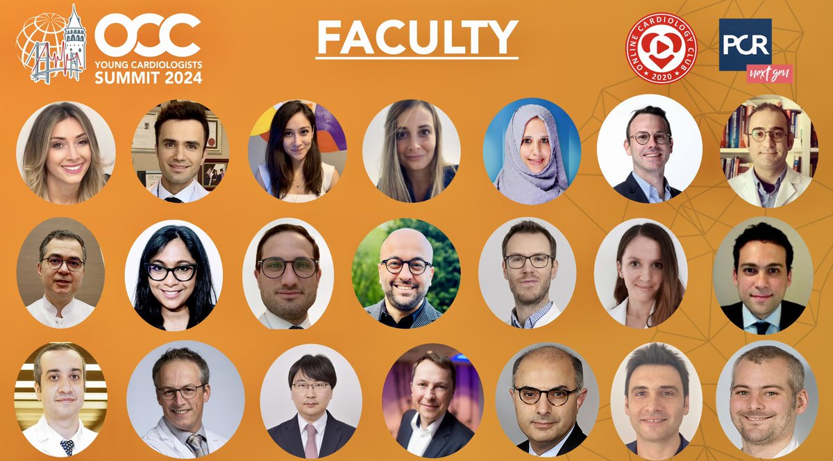 Online Cardiology Club (@cardiologyclub) on Twitter photo 🔥#OCCSummit is around the corner🔥
A true privilege to share our distinguished faculty from all over the globe 🌎🌍🌏
Mirvat Alasnag - <a href="/mirvatalasnag/">MIЯVΛƬ #IC</a>
Chiara De Biase - <a href="/kiadeb87/">Chiara De Biase</a>
Guillaume Bonnet - <a href="/guilbon/">Guillaume Bonnet</a>
Aaysha Cader - <a href="/aayshacader/">Aaysha Cader</a>
Valeria Paradies - <a href="/valeriaparadies/">Valeria Paradies</a> 🔥#OCCSummit is around the corner🔥
A true privilege to share our distinguished faculty from all over the globe 🌎🌍🌏
Mirvat Alasnag - <a href="/mirvatalasnag/">MIЯVΛƬ #IC</a>
Chiara De Biase - <a href="/kiadeb87/">Chiara De Biase</a>
Guillaume Bonnet - <a href="/guilbon/">Guillaume Bonnet</a>
Aaysha Cader - <a href="/aayshacader/">Aaysha Cader</a>
Valeria Paradies - <a href="/valeriaparadies/">Valeria Paradies</a>
