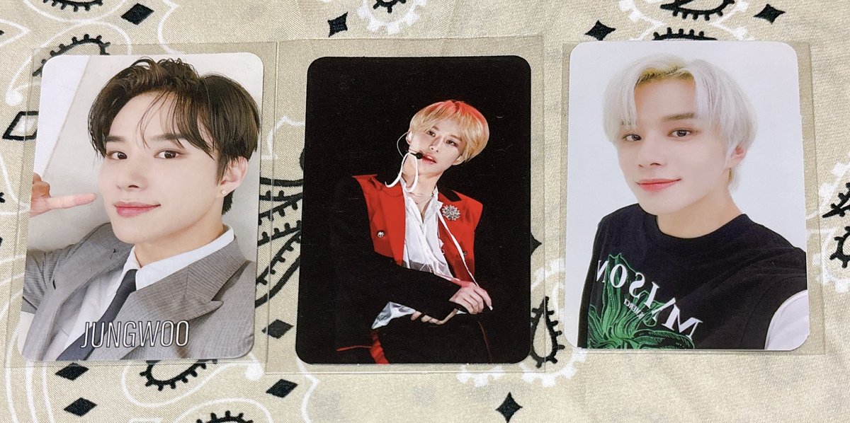 szmrrr3's tweet photo. NCT NCT127 トレカ 買取

譲🫱🏻ジェヒョン ジョンウ ･画像参照･

求🫱🏻買取 (口座振替優先 ･PayPay(PayPayマネーのみ)

ご希望金額･ご希望トレカ類をご提示の上、コメントorDMまで宜しくお願い致します<(_ _)>!!! https://t.co/TRizhWhGLD