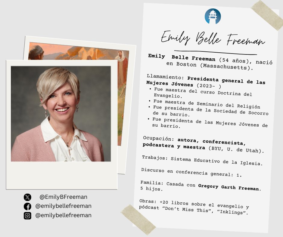 faronaciones's tweet photo. La #PresFreeman es la siguiente oradora de esta sesión. @EmilyBFreeman #ConferenciaGeneral https://t.co/kjh1DtNZF0