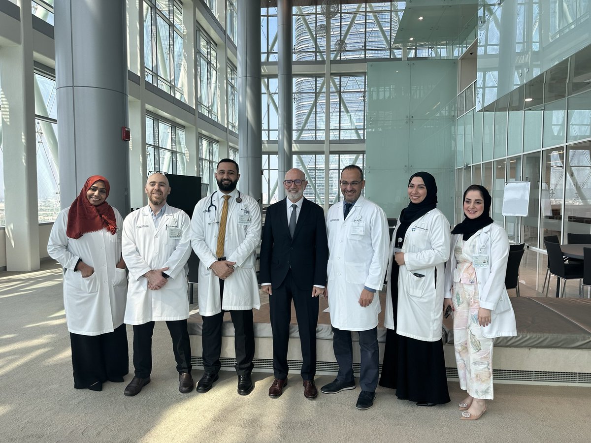 Aiman Smer (@aimansmer) on Twitter photo 🌟 <a href="/CCAD/">Cleveland Clinic Abu Dhabi</a>🫀Visiting Professor 🌟
Concluded our 1st CCAD🫀Fellowship Visiting Professor Program led by Dr. Naser Ammash, Consultant Cardiologist, from Mayo Clinic🇺🇸. Dr. Ammash shared his expertise in managing ACHD
Ever year, will invite a distinguished expert to our🫀Fellowship 🌟 <a href="/CCAD/">Cleveland Clinic Abu Dhabi</a>🫀Visiting Professor 🌟
Concluded our 1st CCAD🫀Fellowship Visiting Professor Program led by Dr. Naser Ammash, Consultant Cardiologist, from Mayo Clinic🇺🇸. Dr. Ammash shared his expertise in managing ACHD
Ever year, will invite a distinguished expert to our🫀Fellowship