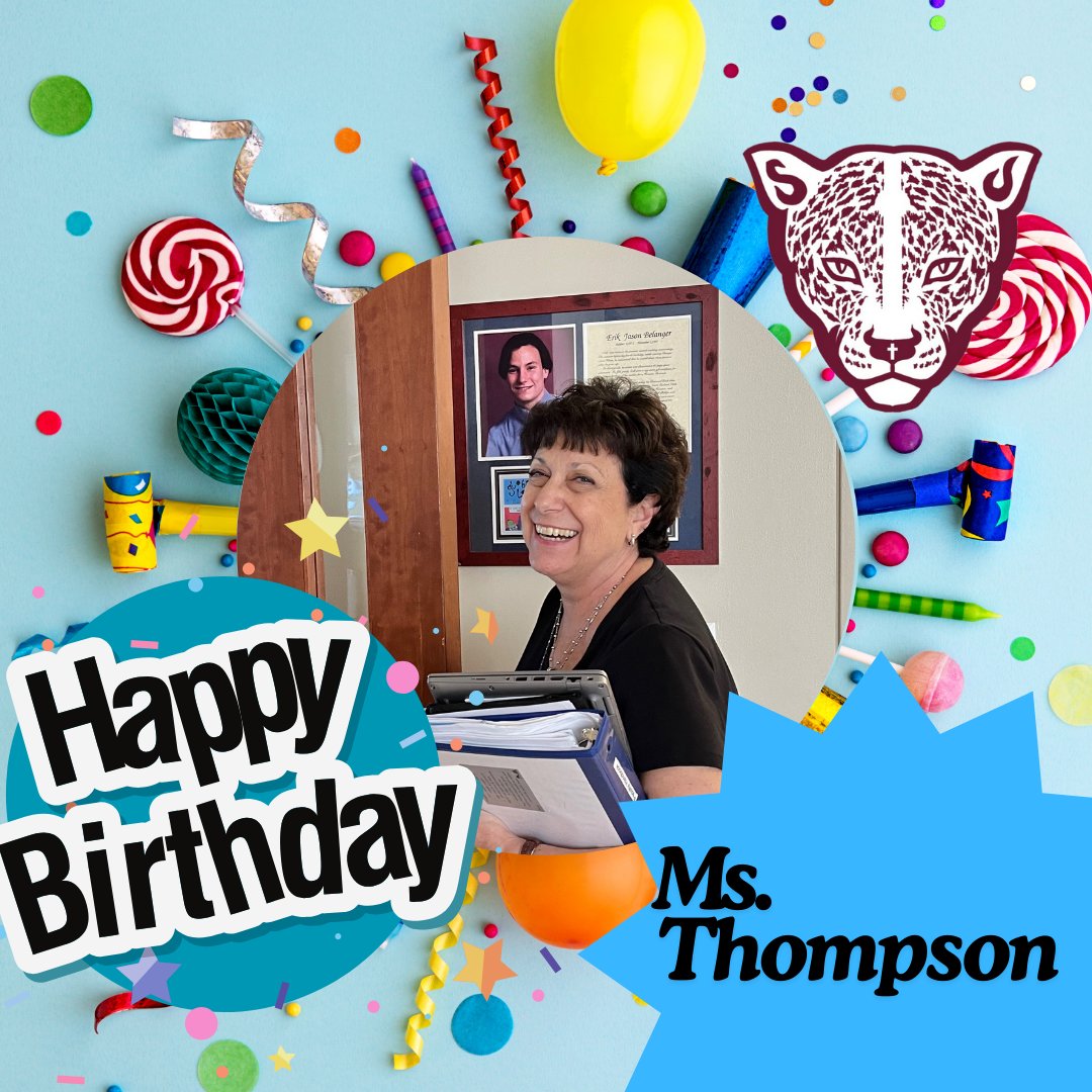 Happy Birthday Ms. Thompson! May your day be filled with blessings around every corner.  We think you are the best principal!