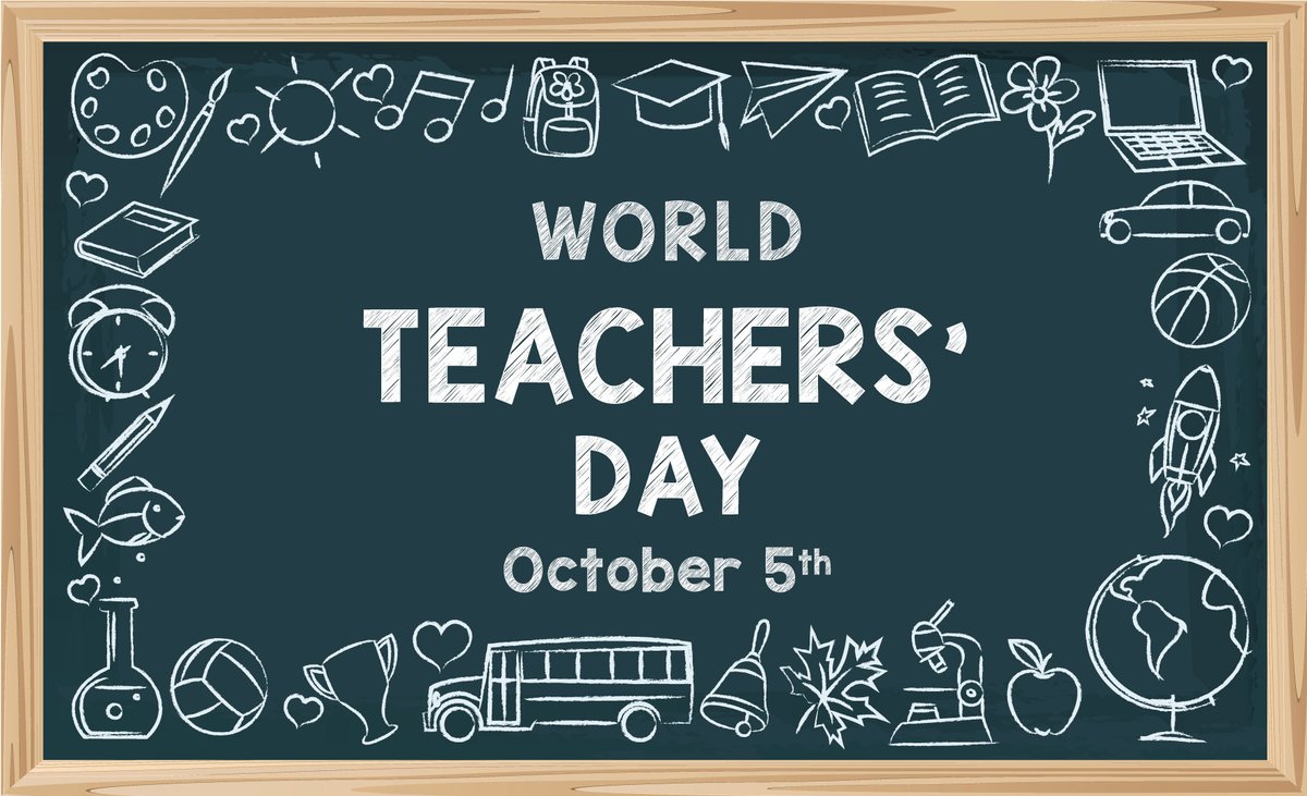 Happy World Teachers' Day! Today, we celebrate educators who inspire, empower, and shape the future. Let's honour their dedication to nurturing minds and building a better world for all.
ow.ly/YypZ50Tuyk3
#WorldTeacher'sDay  
#CMEC_CndEdu