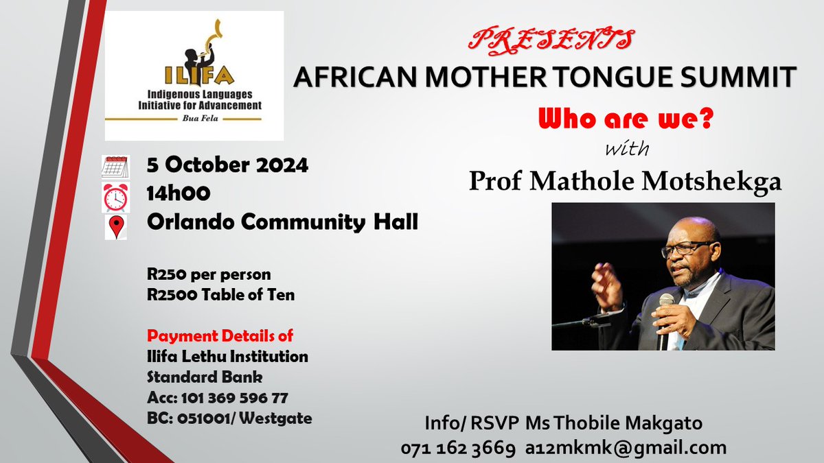 Melvin Kaabwe, First of his Name (@kaabwe) on Twitter photo #ILIFA Labantwana ✊🏿
#mothertonguesummit
Cc <a href="/ActionLanguages/">Indigenous Languages Action Forum</a> <a href="/PanSALB/">Pan South African Language Board</a> <a href="/LOMS_film/">Language Of My Soul</a> <a href="/AfriLanguages/">#AfricanLanguagesMatter</a> #ILIFA Labantwana ✊🏿
#mothertonguesummit
Cc <a href="/ActionLanguages/">Indigenous Languages Action Forum</a> <a href="/PanSALB/">Pan South African Language Board</a> <a href="/LOMS_film/">Language Of My Soul</a> <a href="/AfriLanguages/">#AfricanLanguagesMatter</a>