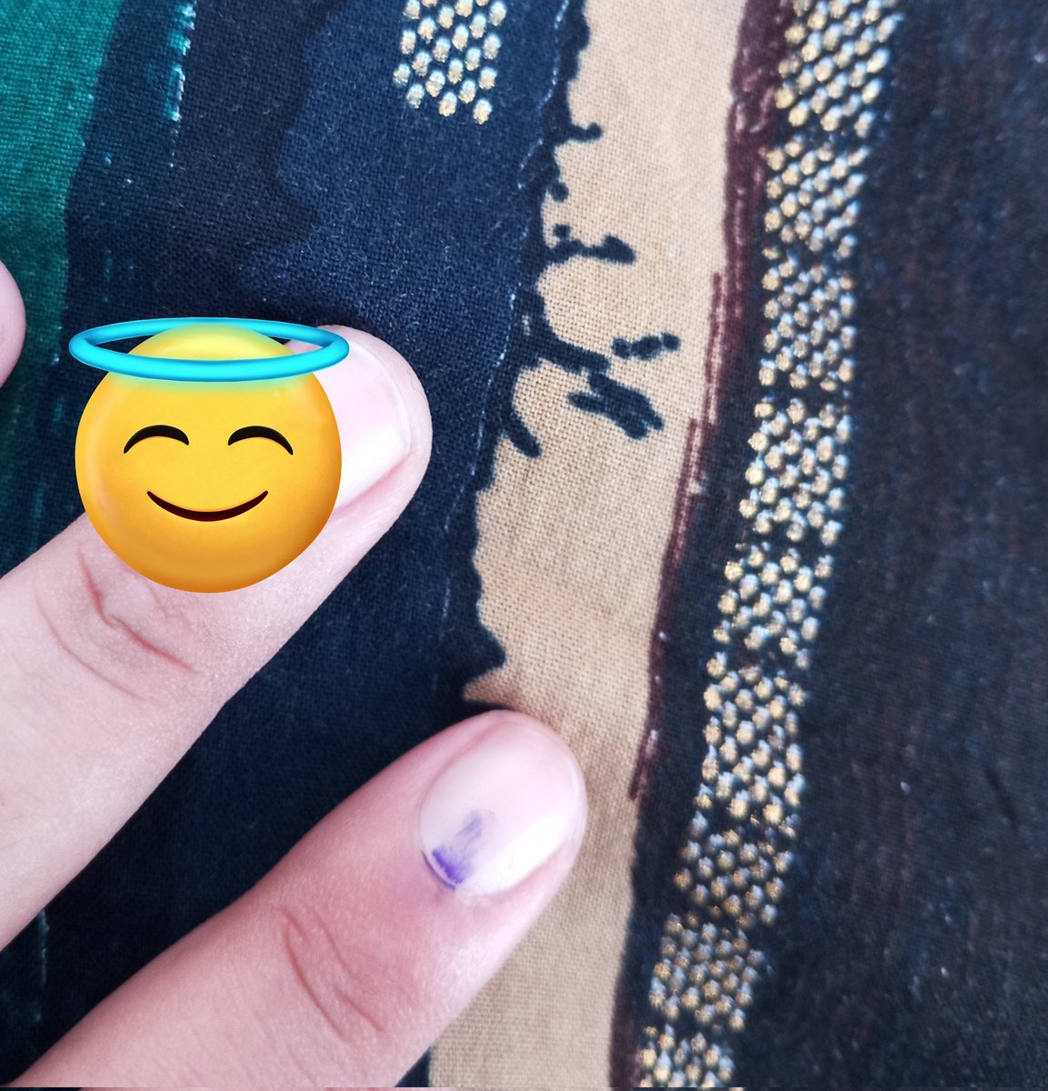 moniread's tweet photo. I fulfilled my voting duty today! 

Aapne vote dia? 🫣

Agr baki h toh please vote dijiyega, shi leader ko. Kuch smjh na aaye toh, apne area mei jisko bhi ticket mili h, unme se behtar insan ko dekhiyega, party ko ni. Kyuki aapke area mei jo changes honge unse hi honge ✨ 🙏 https://t.co/ufE7rng5xC