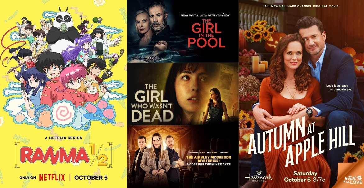 NoReruns's tweet photo. On TV Tonight: https://t.co/UdKpemqqC5 #Ranma12 #TheGirlWhoWasntDead #AutumnatAppleHill #AinsleyMcGregorMysteries premieres #TheGirlinthePool #SNL (#NateBargatze Coldplay) #Kiff #Primos #ZombiesTheReAnimatedSeries #RickandMortyTheAnime https://t.co/cDfIzxi27P