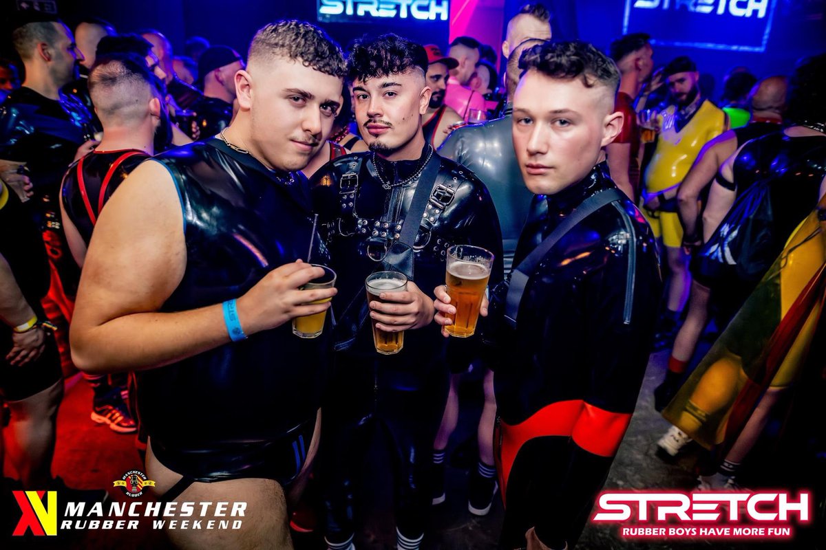 STRETCH_mcr (@stretch_mcr) on Twitter photo Everyone’s favourite rubber party is back tickets on sale now why not double up make a weekend of rubber with a STRETCH + Drone ticket bit.ly/TXM-Tickets or link in bio
<a href="/EagleManchester/">Eagle Manchester</a> <a href="/MancRubber/">Manchester Rubber</a> <a href="/czmanchester/">Clonezone Manchester • #LGBwiththeT</a> <a href="/canalstmancs/">Canal Street 🏳️🌈</a> Everyone’s favourite rubber party is back tickets on sale now why not double up make a weekend of rubber with a STRETCH + Drone ticket bit.ly/TXM-Tickets or link in bio
<a href="/EagleManchester/">Eagle Manchester</a> <a href="/MancRubber/">Manchester Rubber</a> <a href="/czmanchester/">Clonezone Manchester • #LGBwiththeT</a> <a href="/canalstmancs/">Canal Street 🏳️🌈</a>