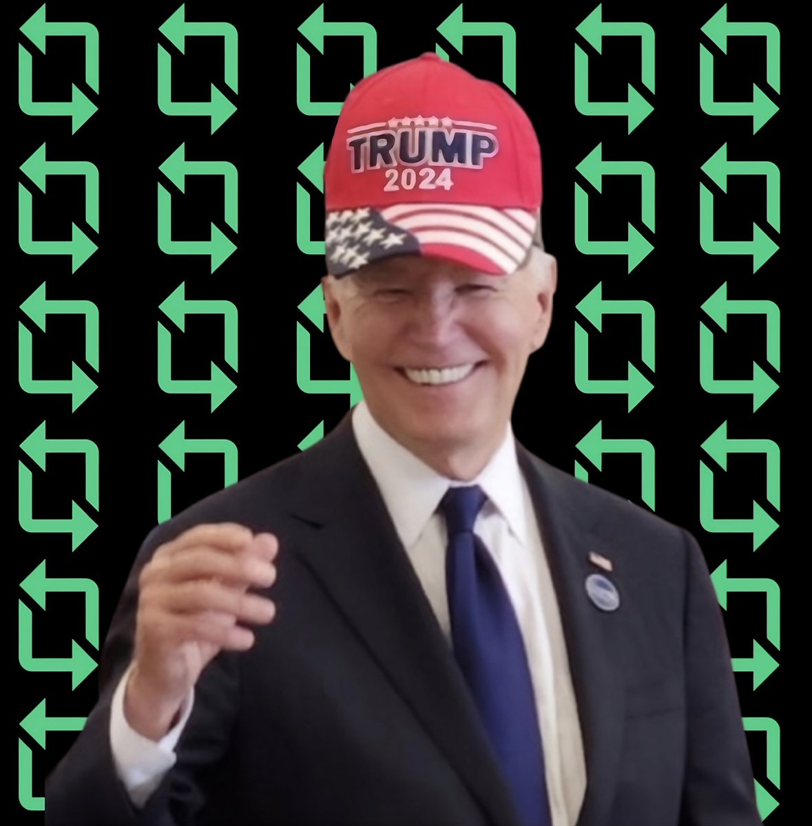 RepostmrTrump's tweet photo. Fashion Joe #Biden 

#RepostTrump #TRUMP https://t.co/fefmGNliRc