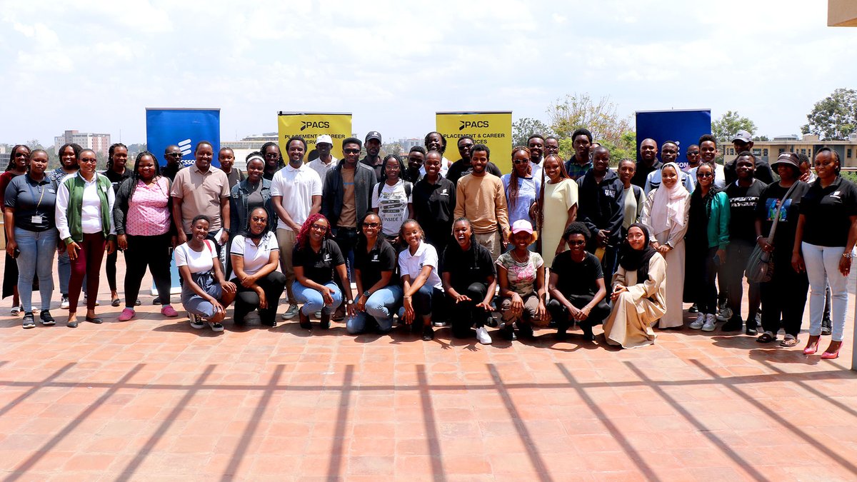 EricssonMEA's tweet photo. Ericsson Kenya had some exciting times at the @ExperienceUSIU Annual Career Fair!🌍

Our team engaged students through exhibitions, panels and a masterclass.

We are committed to nurturing the next generation of ICT professionals.🎓

#ExperienceUSIU #EricssonMEA #AfricaInMotion https://t.co/8YarSWiqWc