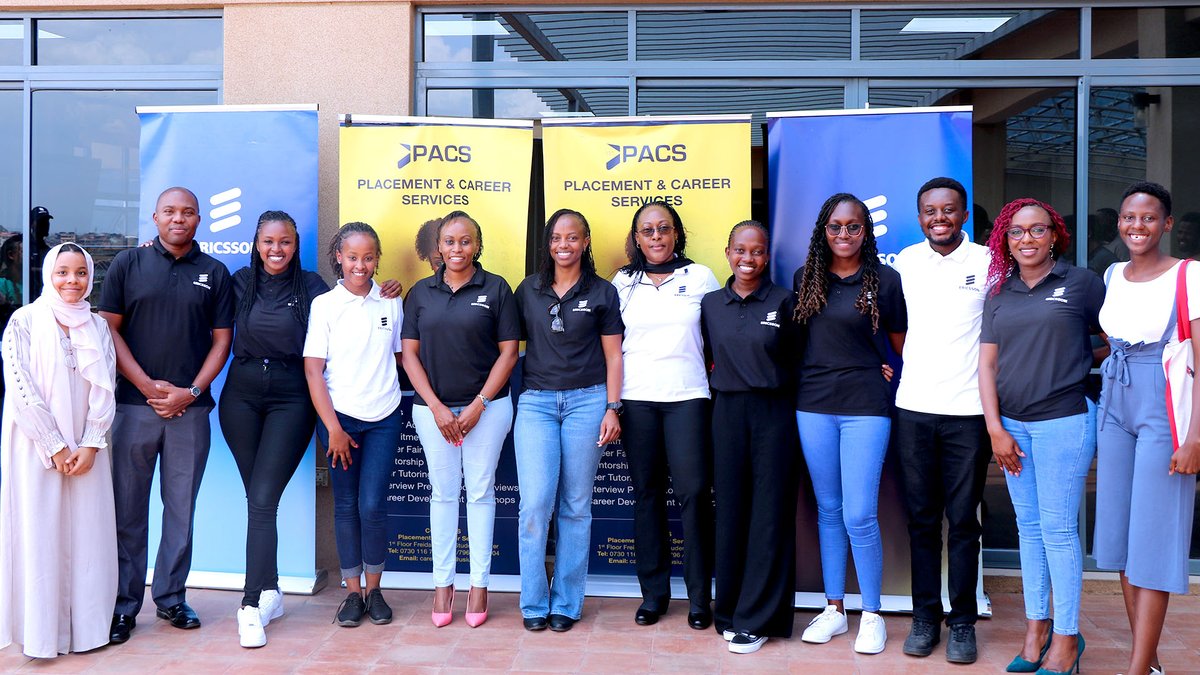 EricssonMEA's tweet photo. Ericsson Kenya had some exciting times at the @ExperienceUSIU Annual Career Fair!🌍

Our team engaged students through exhibitions, panels and a masterclass.

We are committed to nurturing the next generation of ICT professionals.🎓

#ExperienceUSIU #EricssonMEA #AfricaInMotion https://t.co/8YarSWiqWc