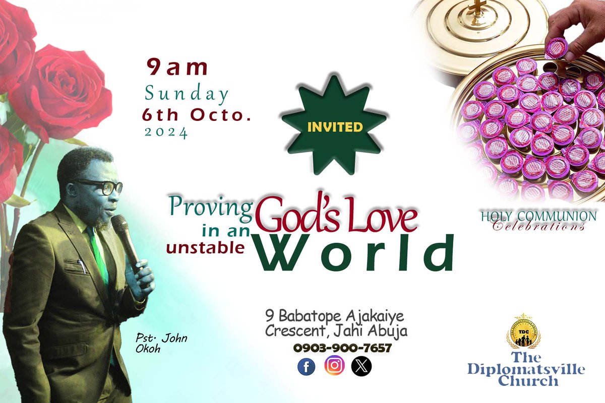 KINGDOM_VISA's tweet photo. Has God lost control over His creations? is the question in the mind of so many. 

So, we look forward to see you tomorrow in Church!

@pwadumdi @fogmmon @enochokoh @diplomatsville 

#GodNeverfail #GodOfTrueLove #theDiplomatsvilleCHurch #PstJohnOkoh https://t.co/qKhbWxeqls