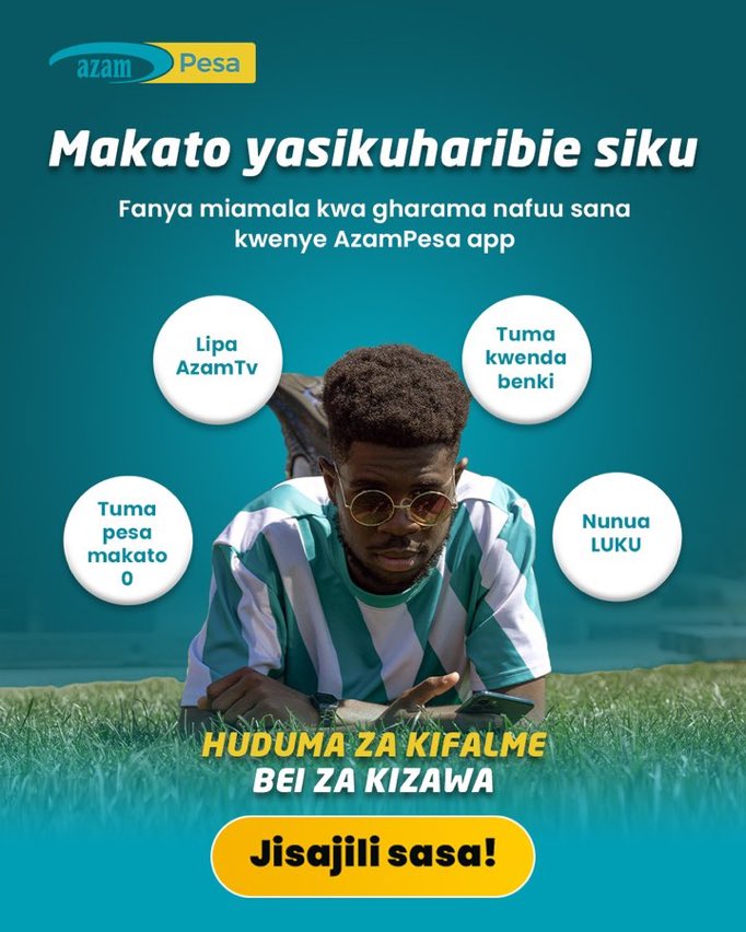 chapo255's tweet photo. Sema mtu makini huna sababu ya kutokuwa na AzamPesa

Hauitaji laini wala huitaji wakala kukusajilia ni wewe na App yako na kitambulisho cha NIDA! https://t.co/fe1vwvkMLU