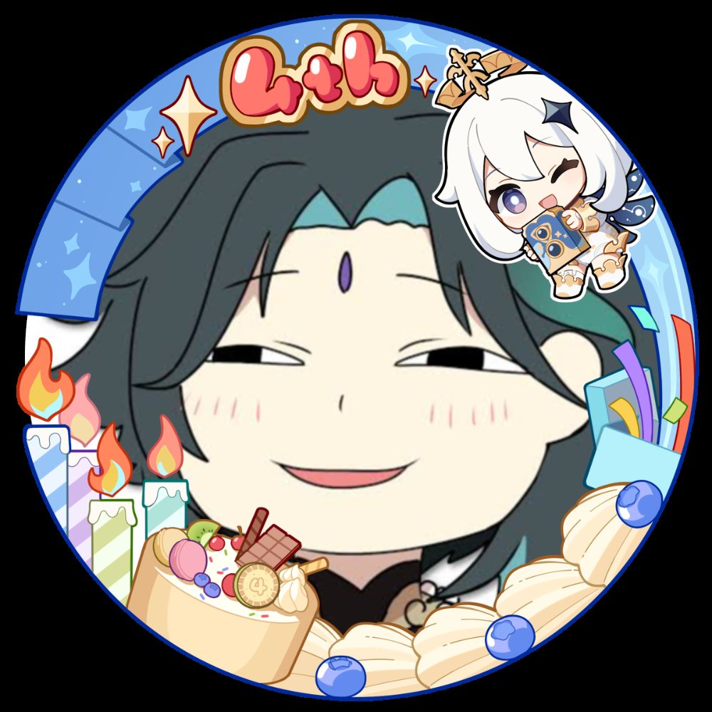 xiaosly's tweet photo. HAPPY 4TH ANNIVERSARY GENSHIN IMPACT! GIMME PRIMOS PLS XD

#Genshin4You #GenshinAvatarFrame

826743710 https://t.co/VqRy4CMhKp