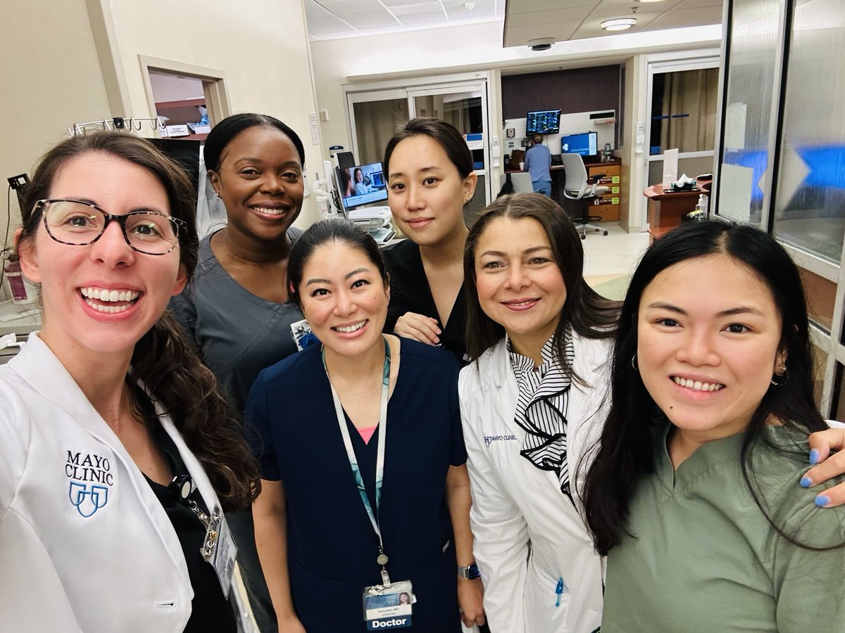 pmorenofranco's tweet image. So proud to see our CVTx1 and CVTx2 ICU teams ready for to deliver the best care this weekend! #HeartTx #LungTx #vascularsurgery #Ladybosses #Allwomen #ECMO #Cardiothoracicsurgery #AllWeekend @ErbenYoung @MayoAnesthesia @MayoClinicCVS @MayoMedEd @MayoClinicCCM @MayoClinic
